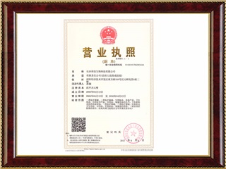 The business license